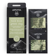 Apivita Face Mask Diep Reinigend (Groene Klei)