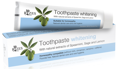 Natuurlijke Tandpasta zonder Fluoride & SLS (Whitening) - Rizes -