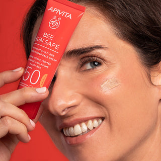 Natuurlijke getinte dagcrème met SPF