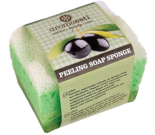 Scrubspons met Olijfzeep Natural Aromaesti