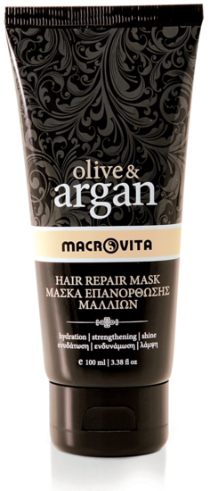 Haarmasker met Arganolie (100ml) Olive & Argan