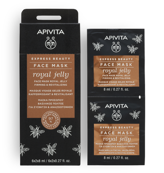 Face Mask voor Versteviging (Royal Jelly) (2 zakjes) Apivita