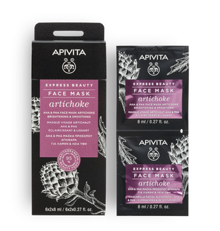 AHA & PHA Face Mask (Artisjok) (2 zakjes) Apivita
