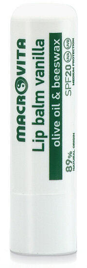 Lippenbalsem Natural-Vanille SPF20 Macrovita