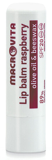 Lippenbalsem Framboos SPF20 Macrovita
