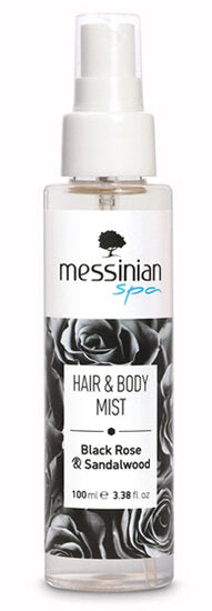 Hair & Body Mist Black Rose & Sandalwood Messinian Spa