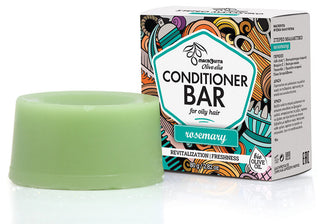 Conditioner Bar voor Vet Haar (Rozemarijn) - 80 gram Olive-elia