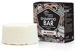 Shampoo Bar tegen Eczeem en/of Psoriasis (zonder parfum) - 80 gram Olive-elia