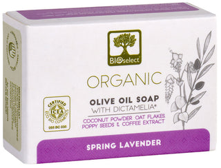 BIOselect Biologische Exfoliërende Scrubzeep (Spring Lavender) BIOselect Organic
