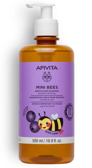Mini Bees Gentle Kids Shampoo (3+) Apivita
