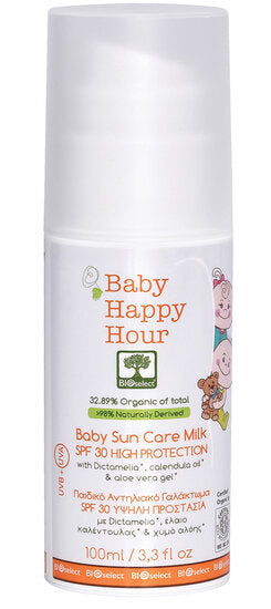 BIOselect Biologische Baby Zonnebrand SPF30 BIOselect Organic