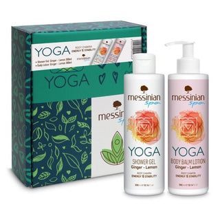 Yoga Gember-Citroen Gift Set (Root Chakra) Messinian Spa