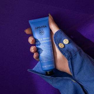 Anti-Pollution Face Mask (Zee-Lavendel) Apivita
