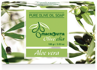 Pure Olijfoliezeep Aloë Vera Olive-elia