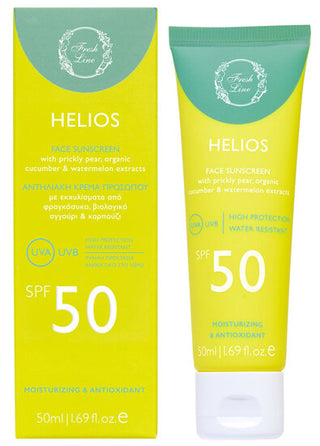 Helios Face Cream SPF50 (parfumvrij) Fresh Line
