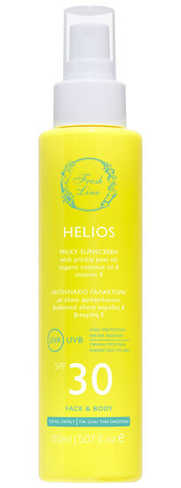 Helios Milky Face & Body Sunscreen SPF30 Fresh Line