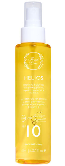 Helios Tanning Body Oil SPF10 Fresh Line
