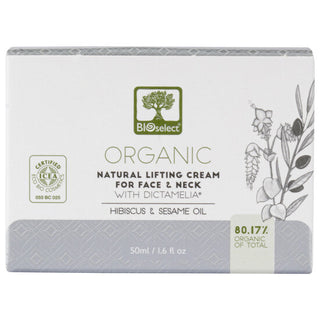 BIOselect Biologische Liftende Nek- en Gezichtscrème BIOselect Organic