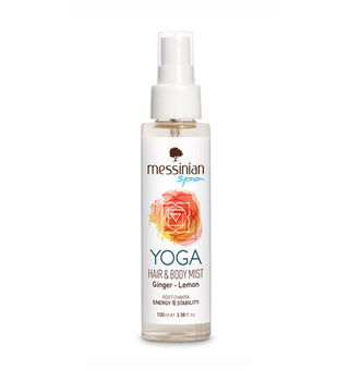 Yoga Hair & Body Mist Gember-Citroen (Root Chakra) Messinian Spa