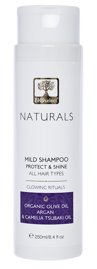 BIOselect Milde Shampoo Protect & Shine Glowing Velvet BIOselect Naturals